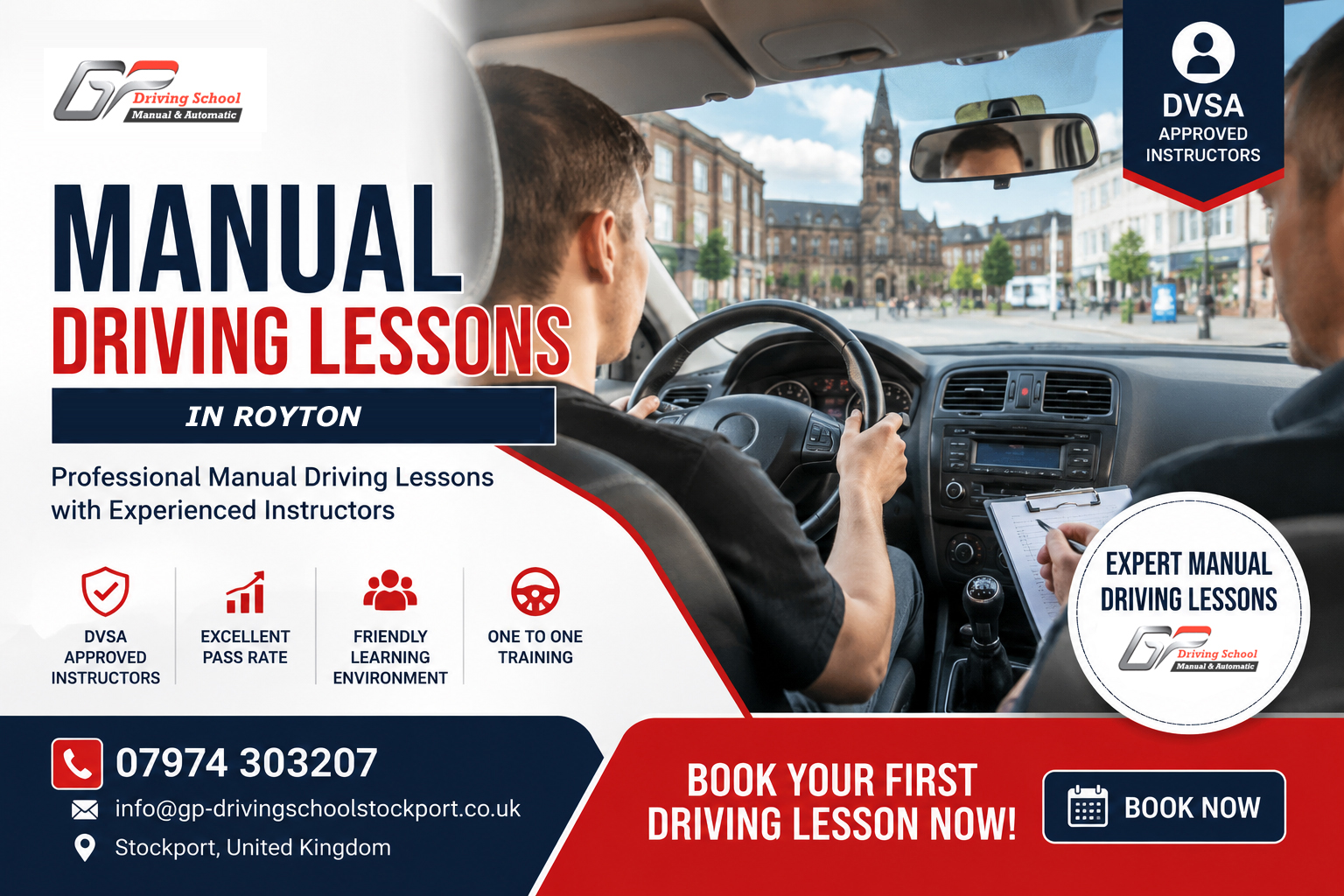 Manual Driving Lessons in Royton